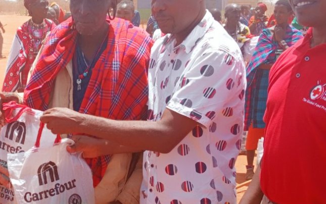 At Least 4,000 Families Get Relief Food In Kajiado